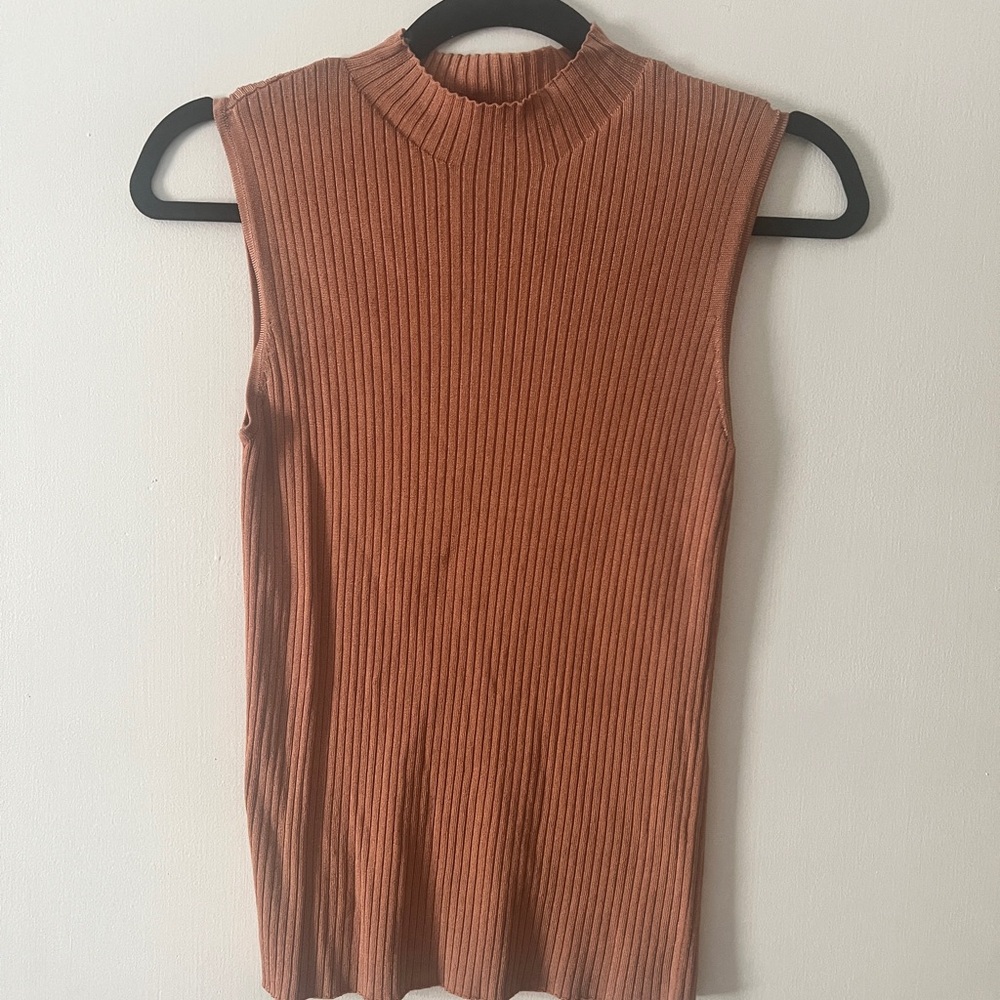 Ann Taylor Mock Neck Shell